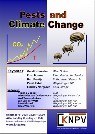 Pests and climate change